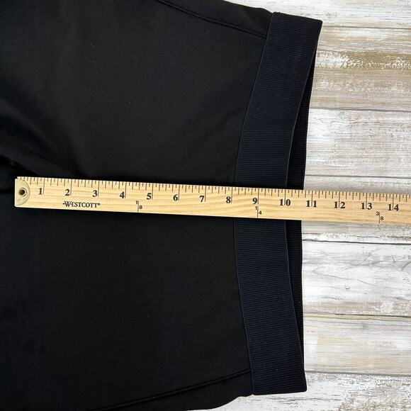 rag & bone Reilly Ponte Pull On Pants Womens Medium Ankle Zip Black Stretch Moto - Picture 10 of 15